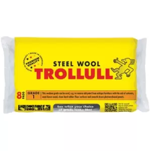 Trollull Steel Wool 8 Pads 1