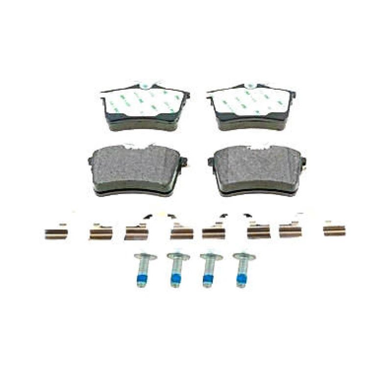 Image of ZIMMERMANN 24765.165.2 Brake pad set Rear Axle, Photo corresponds to scope of supply, with bolts/screws Brake Pad Set,disc brake (402)