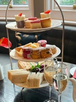 image of Virgin Experience Days Champagne Afternoon Tea And Thames River Cruise For Two