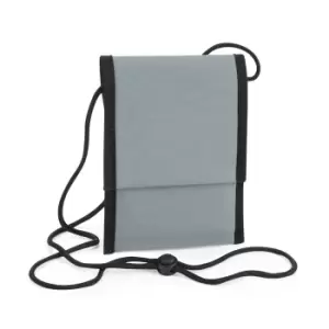 Image of Bagbase Unisex Adult Recycled Crossbody Bag (One Size) (Grey)
