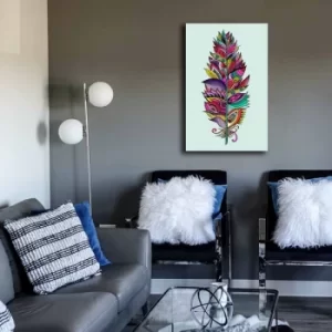 Image of 45702021C-047 Multicolor Decorative Canvas Painting