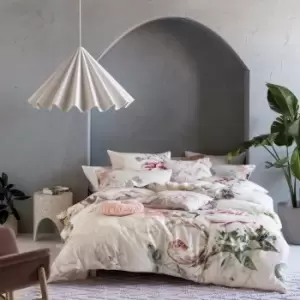Image of Sansa Floral Duvet Cover Set White