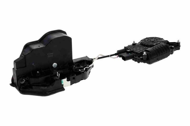 Image of VEMO V20-85-0143 Door Lock Green Mobility Parts with central locking, Right Front Door Lock (1361)