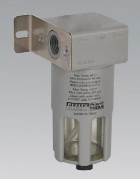 image of Sealey SA406F Professional Air Filter 1/2"BSP