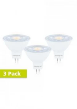 image of Integral MR16 Glass GU5.3 8.3W 50W 2700K 680lm Dimmable - 3 PACK