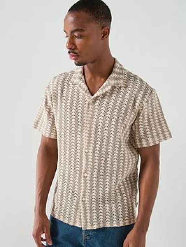 Image of jack & jones Resort shirt Jack & Jones Luke Marron Male M