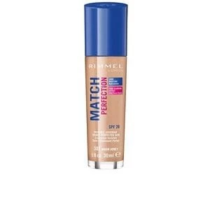 Image of Rimmel Match Perfection Foundation Warm Honey