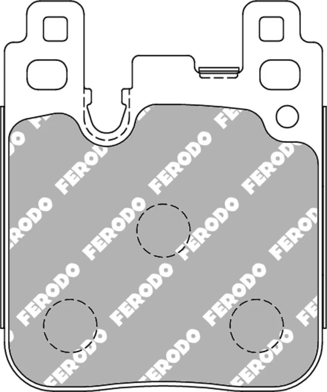 Image of Brake pad set FERODO RACING FCP4663Z