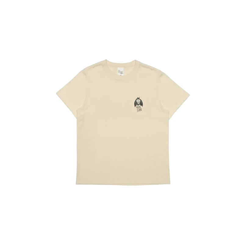 Image of Nudie Jeans T-Shirt Nudie Jeans Roy The Bat Beige Male S