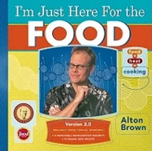 Image of im just here for the food version 2 0 brown alton