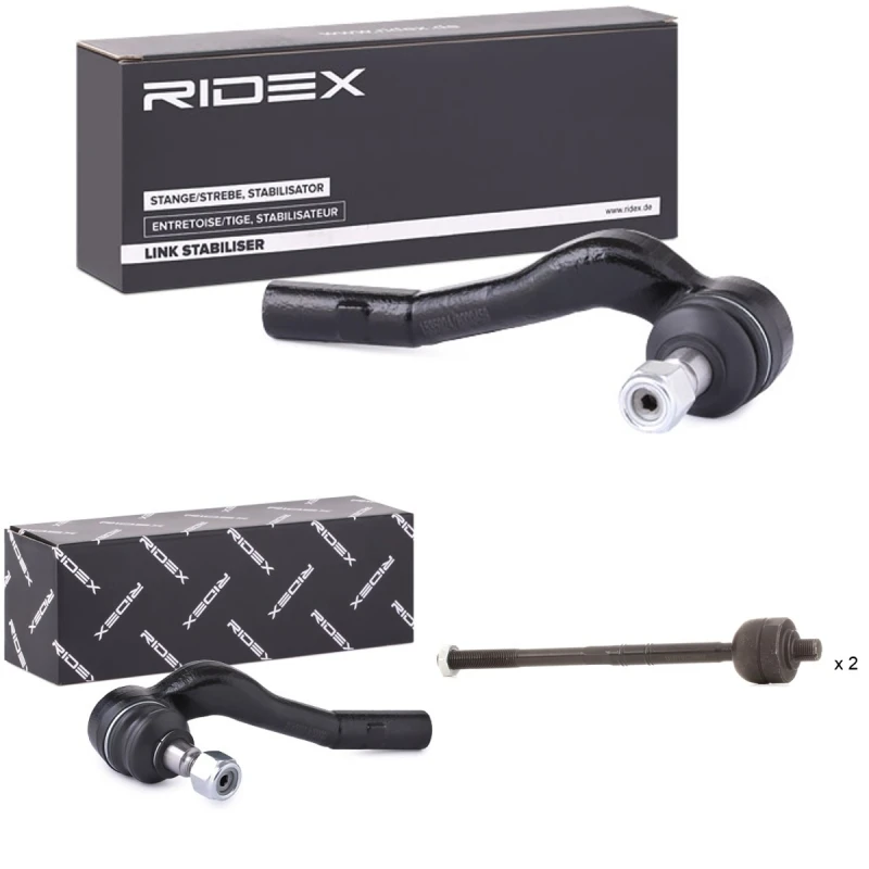 Image of RIDEX 770T0082 Repair Kit, tie rod Front Axle Right Repair Kit,tie rod (770)