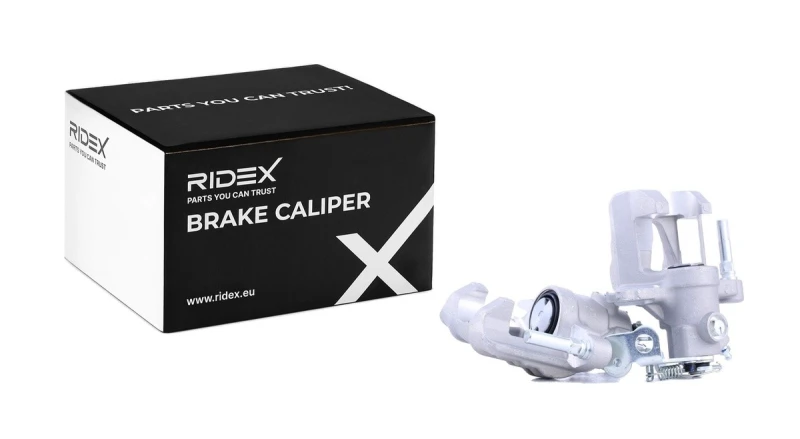 Image of RIDEX 78B1669 Brake caliper Rear Axle, with guide bolts Aluminium Brake Caliper (78)