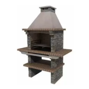 Image of 402D Dark Slate Masonry Barbeque