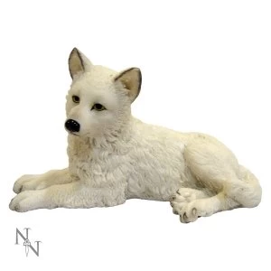 image of Winter Wolf Pup Figurine