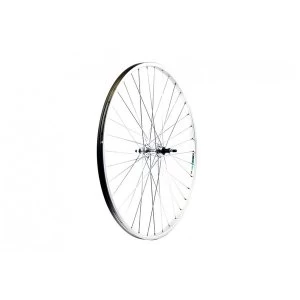 Image of ETC Rear Wheel Road 27 X 1 1/4 Alloy Silver Gear Sided Nutted