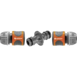 Image of GARDENA 18283-20 18283-20 Plastic Hose connector piece 13mm (1/2) Ø, Hose connector Set