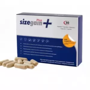 image of 500Cosmetics SizeGain Plus - 30 Capsules One Size