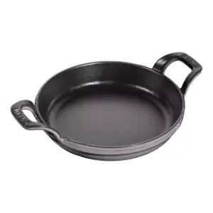 Image of Staub Specialities 16cm round Cast iron Oven dish graphite-grey