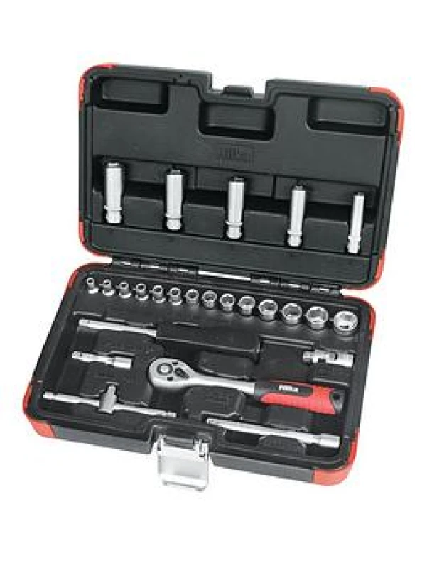Image of Hilka 03142502 25pce 1/4-inch Drive Socket Set