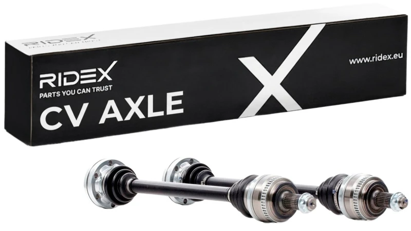 Image of RIDEX 13D1051 Drive shaft Rear Axle Left Drive Shaft (13)