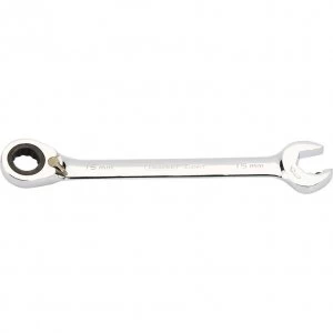 Image of Draper Expert Hi Torq Ratchet Combination Spanner 15mm