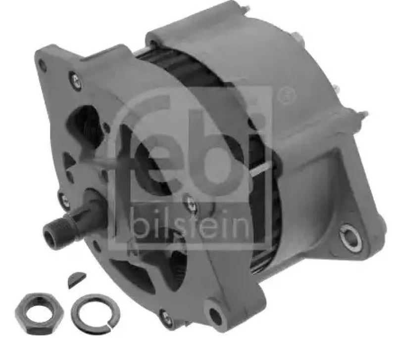 Image of FEBI BILSTEIN 48940 Generator Alternator Charging Current: 80A, Voltage: 24V Alternator (4)