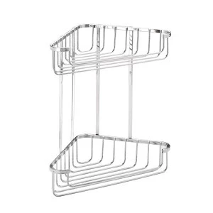 Image of Croydex 2 Tier Corner Basket