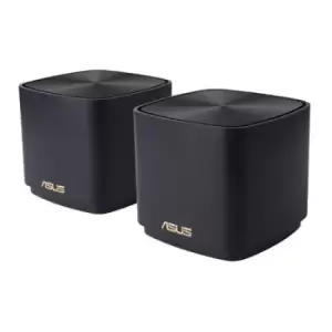 Image of ASUS ZenWiFi XD4 Plus (B-2-PK) Dual Band (2.4 GHz / 5 GHz) WiFi 6 (802.11ax) Black Internal