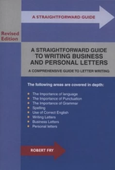 Image of A Straightforward Guide to Writing Business and Personal Letters by Robert Fry Book