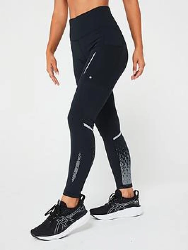 Image of Ronhill Ronhill Tech Reflect Tight Womens Black/reflect - Black / 8