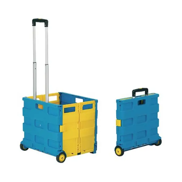 Image of Proplaz GPC Blue and Yellow Large Folding Box Truck GI041Y GI041Y