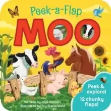 Image of Moo : Peek a Flap Childrens Board Book