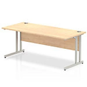 image of Impulse Cantilever 1800 Rectangle Desk Maple