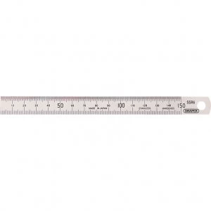 Image of Draper Expert Stainless Steel Rule 6" / 150mm