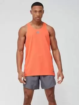 Image of adidas Performance X-City Cooler Tank Top - Orange Size M Men