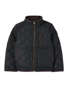 Image of Joules Boys Gilford Quilted Jacket - Navy, Size Age: 2 Years
