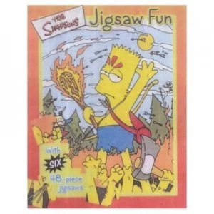 Image of The simpsons Jigsaw Book