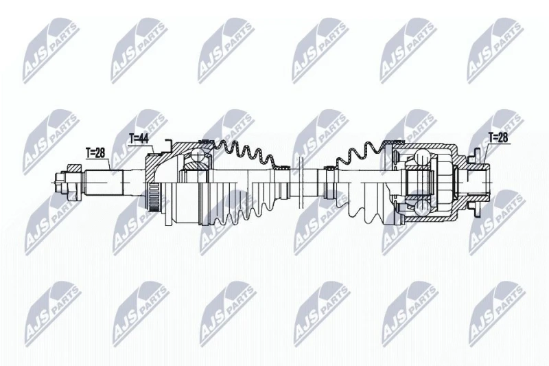 Image of NTY Drive shaft NTY NPW-MZ-092