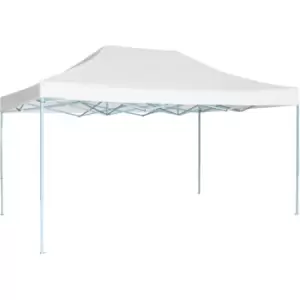 Image of Vidaxl - Professional Folding Party Tent 3x4 m Steel White White