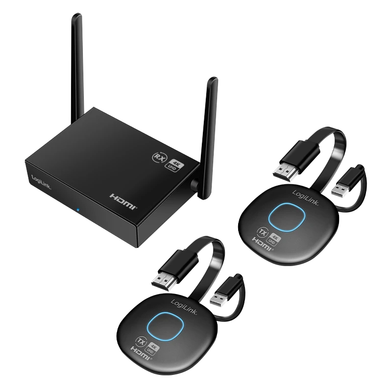 Image of LogiLink HDMI BYOD video conferencing set. Wireless. 50m. 30to1. Multi