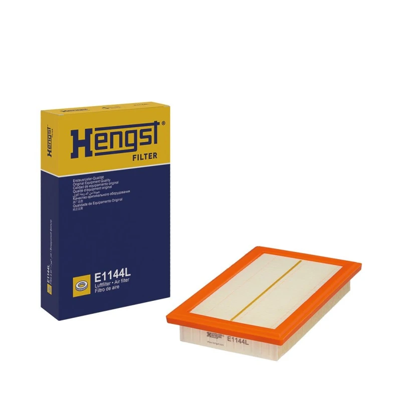 Image of HENGST FILTER E1144L Air filter Filter Insert Air Filter (8)