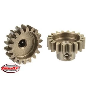 image of Corally 32 Dp Pinion Short Hardened Steel 18 Teeth Shaft Dia. 3.17Mm