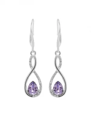 Image of Swarovski Jon Richard Infinity Earring
