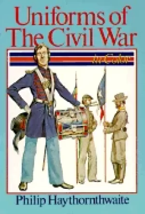 Image of uniforms of the civil war in color
