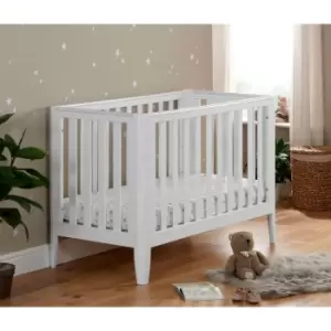 image of Babymore Iris White Cot Bed