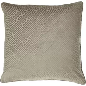 image of Paoletti Florence Cushion Cover (One Size) (Champagne)