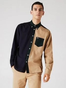 image of Lacoste Sportswear Colour Block Shirt