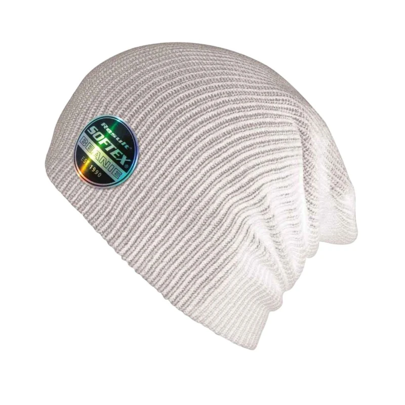 Image of Result Core Mens Softex Beanie in White White Male One Size