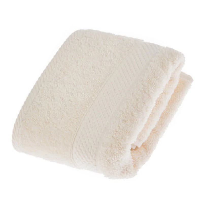 Image of Homescapes Turkish Cotton Cream Hand Towel