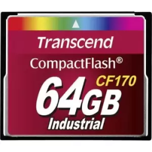 Image of Transcend CF170 Industrial CompactFlash card 64GB